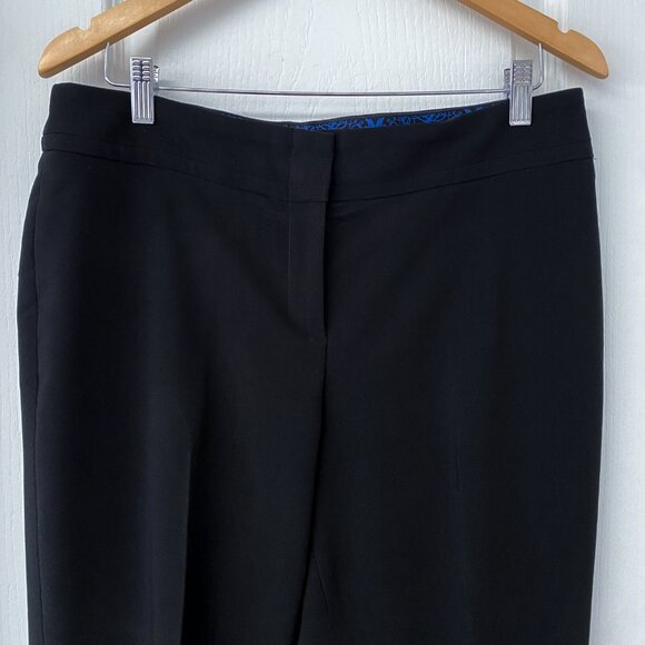 Peter Nygard - Sleek Black Dress Pants / Slacks - Picture 2 of 10